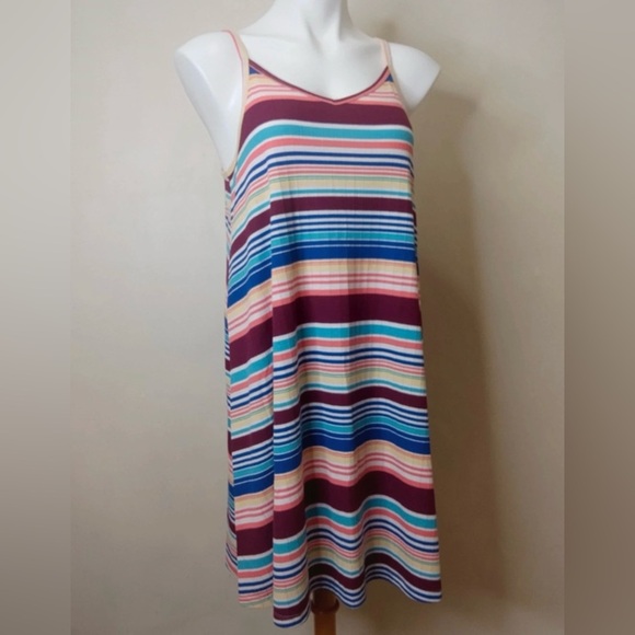 Mossimo Supply Co. Striped Tank Dress Size M - Picture 1 of 9